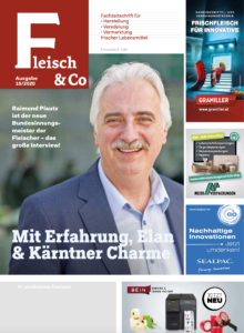Fleisch & Co 10/2020: In dieser Ausgabe war Raimund Plautz unser Covermodel