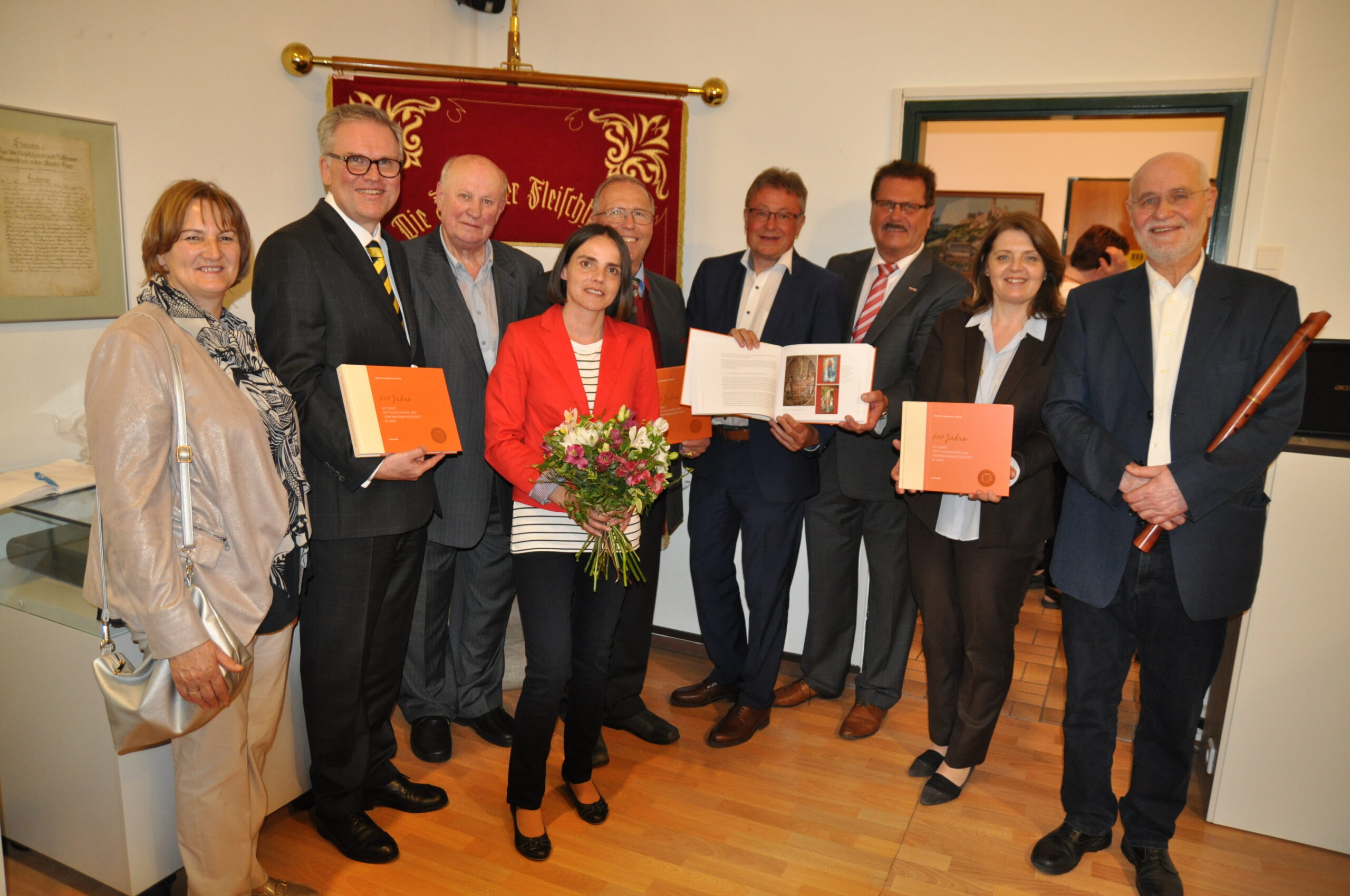 Buchpräsentation 500 Jahre Garser Fleischerzunft