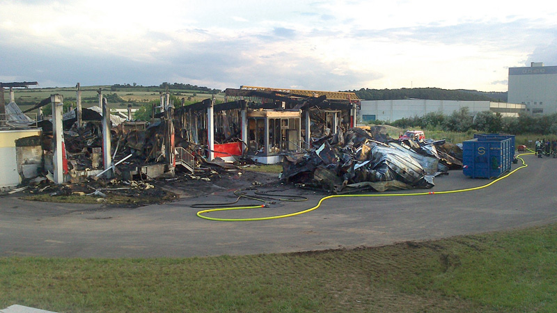 Rettung für abgebrannte Fleischerei in Gars