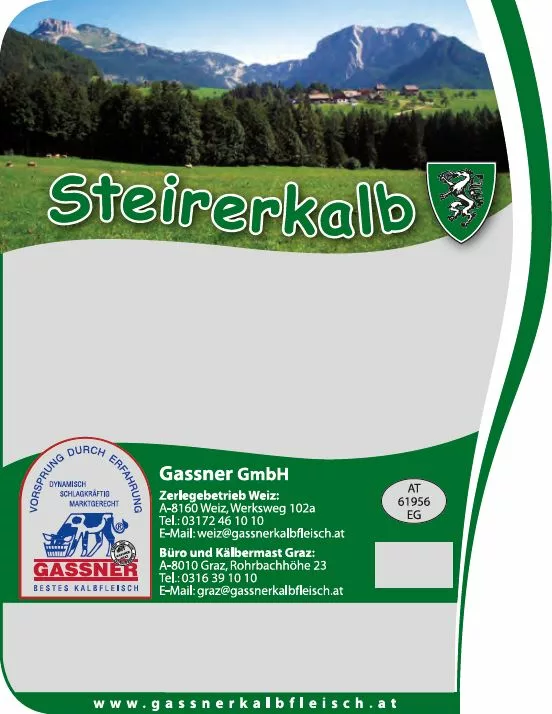 Steirerkalb von Gassner