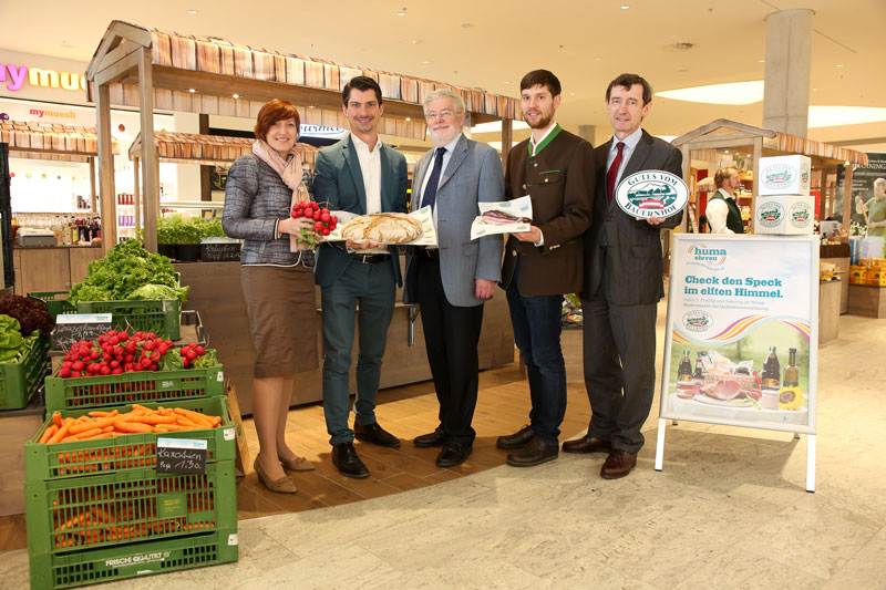 Erster „Gutes vom Bauernhof“-Bauernmarkt im huma eleven in Wien
