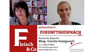 Zukunftsgespräch mit Research Expertin Carola Gaugusch