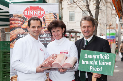 Freiwillige Fair-Preis-Offensive für Schweinefleisch