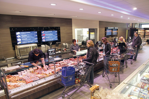 Neue, effiziente Theke