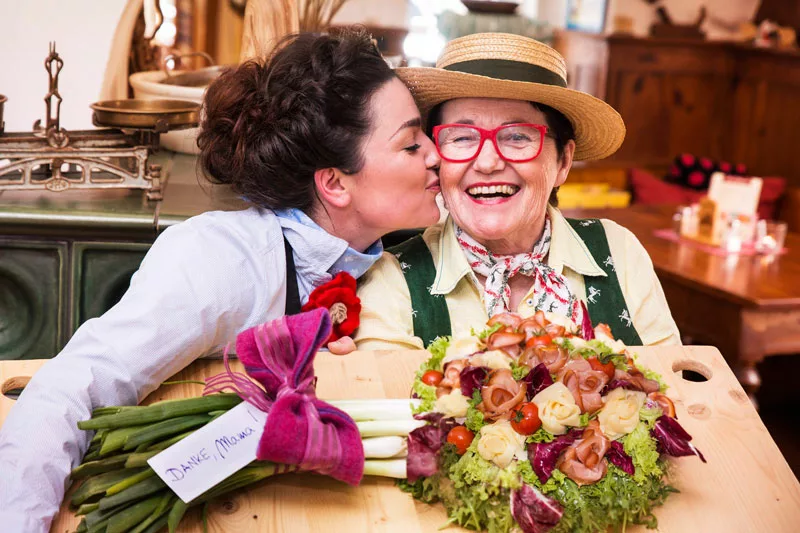 Danke durch die Wurstblume