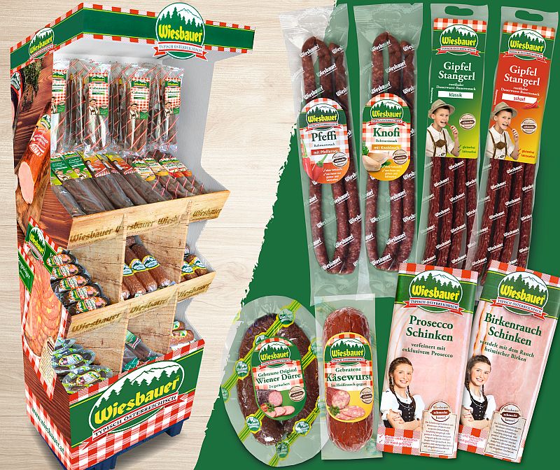 Wiesbauer vereinheitlicht Design der SB-Produkte
