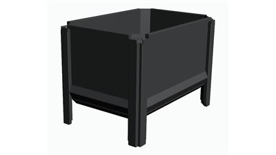 Mit cleverer Konstruktion zum maßgeschneiderten Stapelbehälter