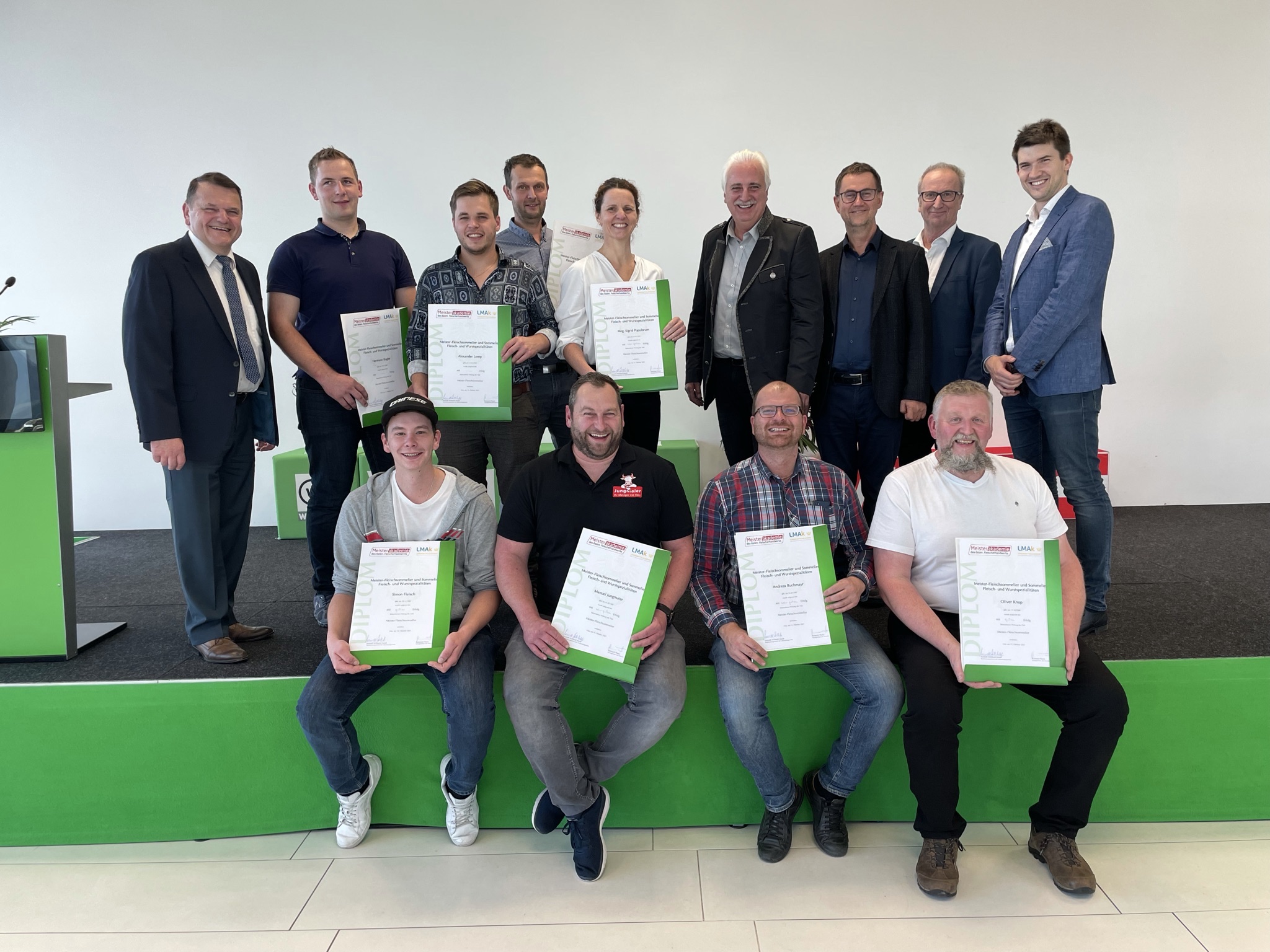 Der  Kurs „ Meister-Fleischsommelier” zeigt das hohe Interesse am Beruf