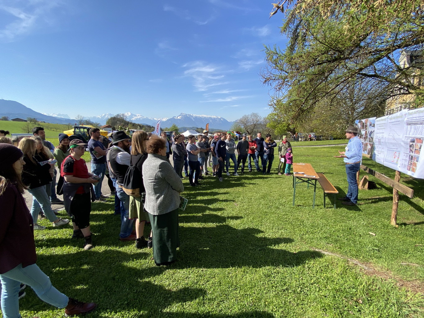 Reges Interesse am Bio-Viehwirtschaftstag an der HBLA Ursprung 
