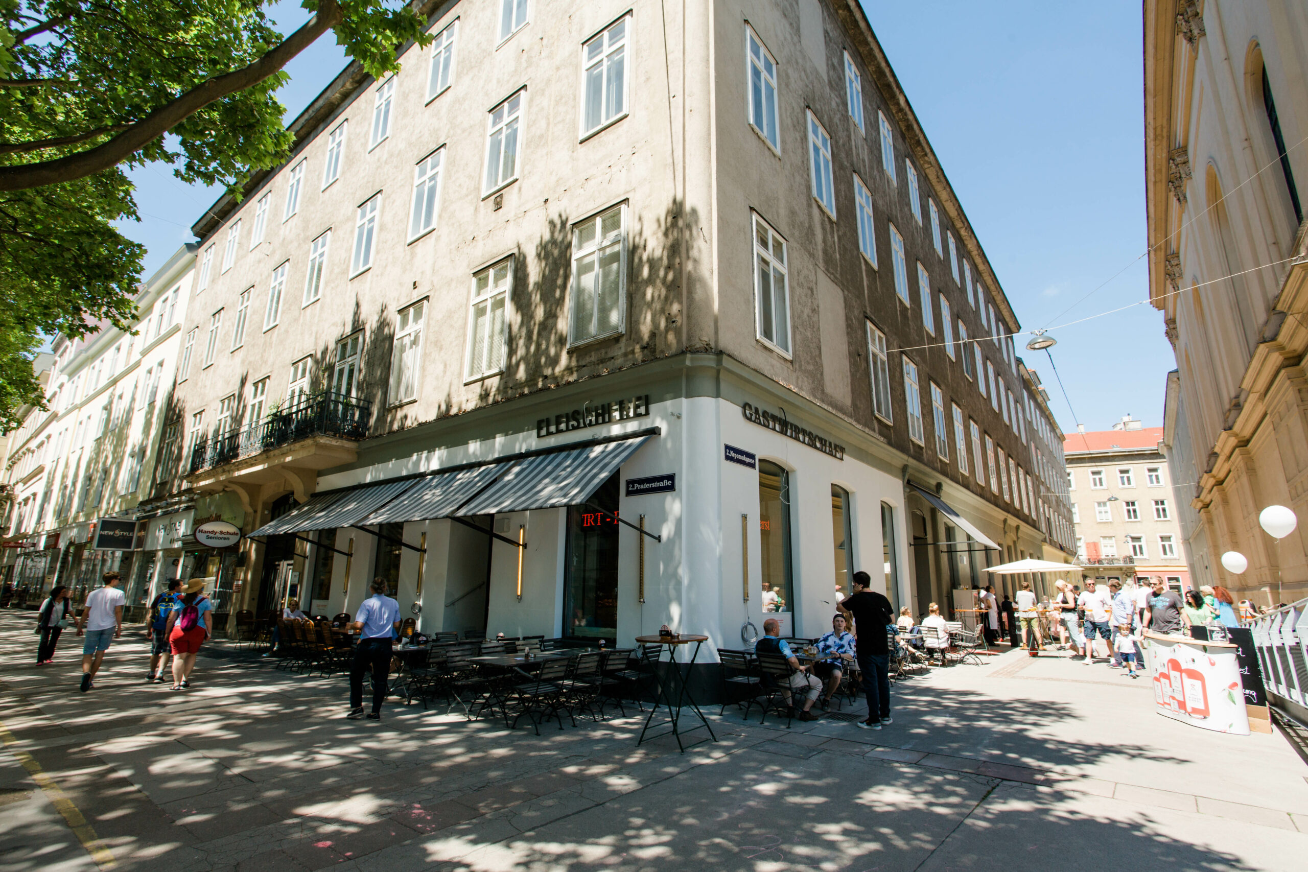 Wien: Großer Umbau der Praterstrasse für Radfahrer und Fussgänger