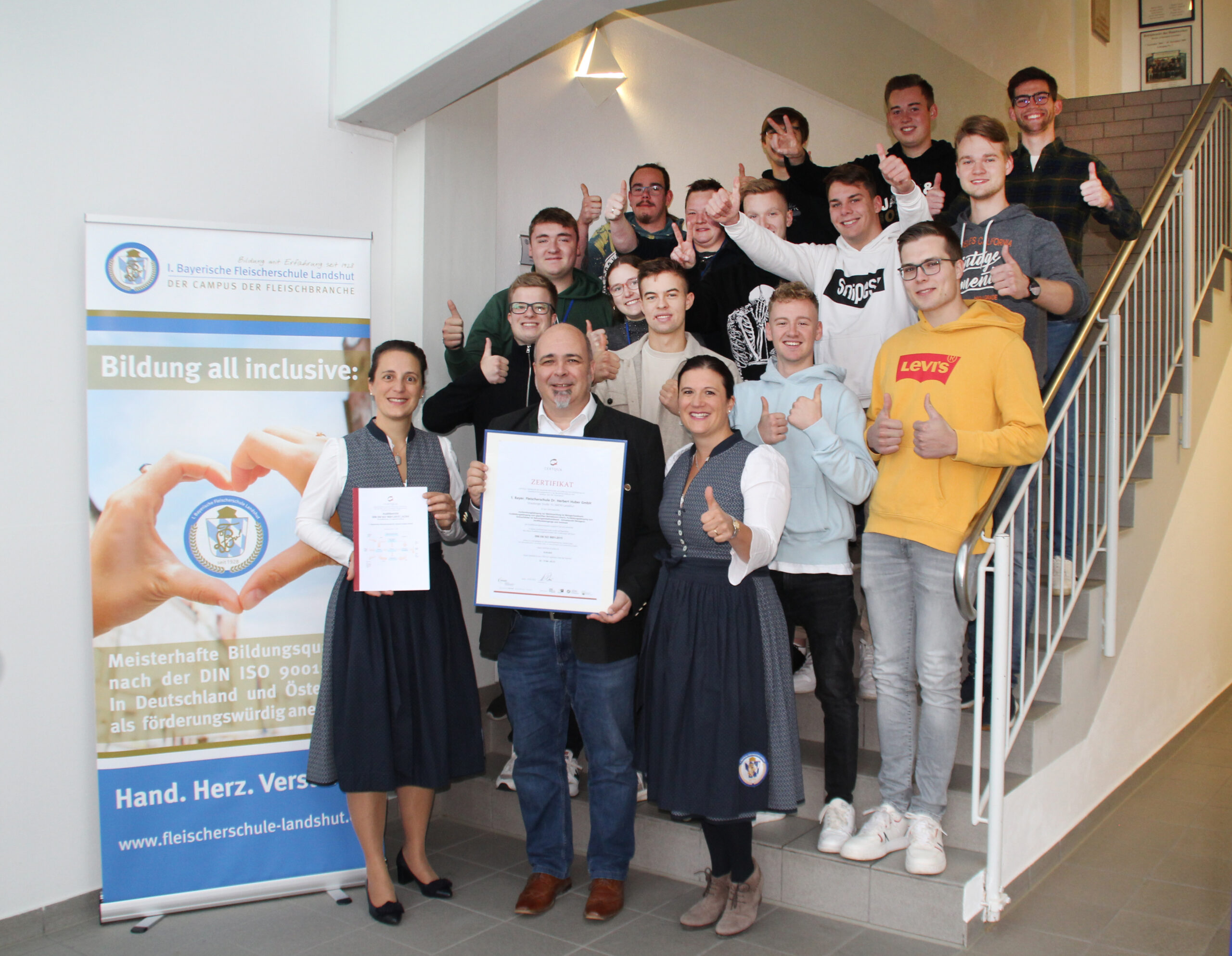 Erste Bayerische Fleischerschule: ISO-zertifiziert