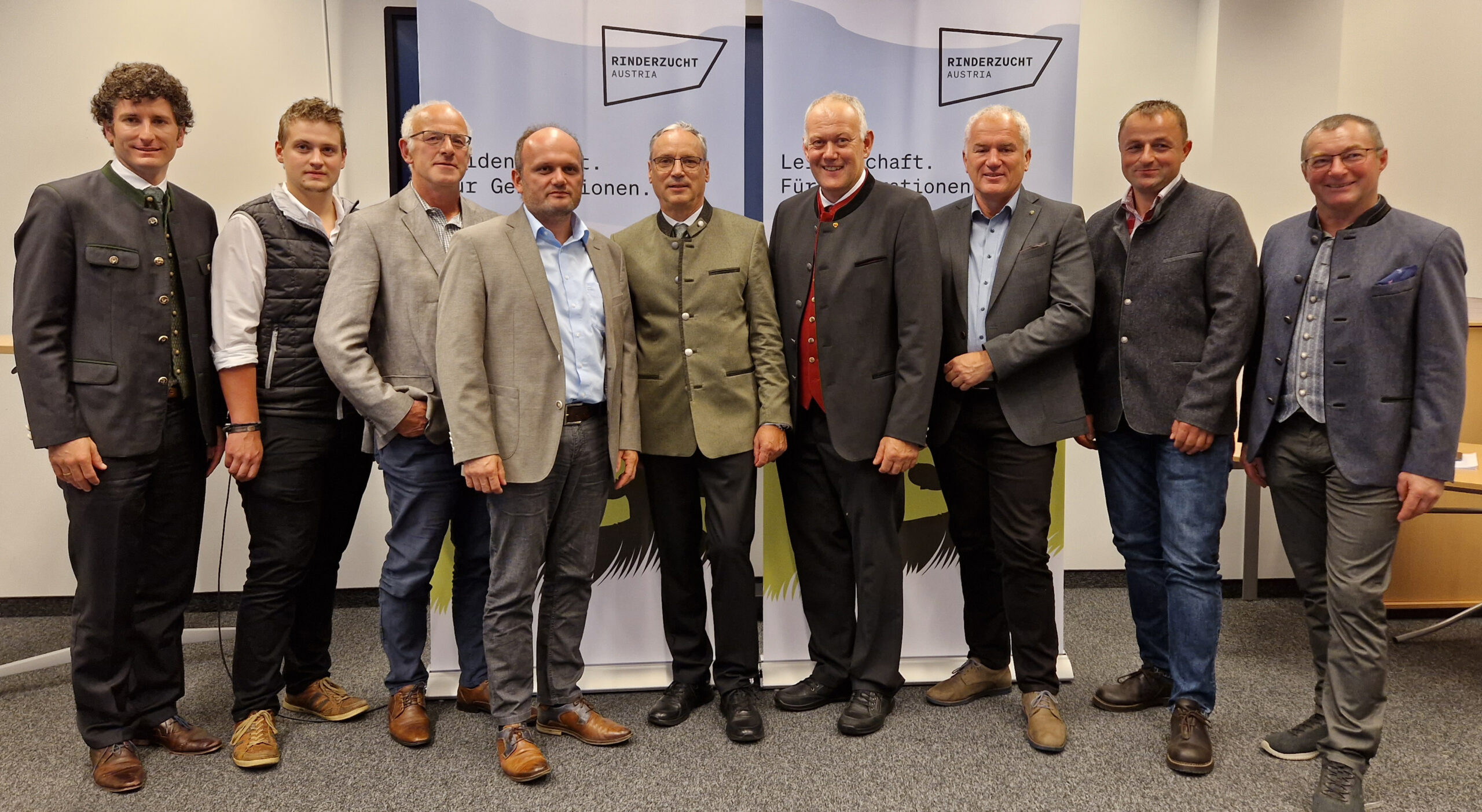 Rinderzucht Austria: Neue starke Doppelführungsspitze