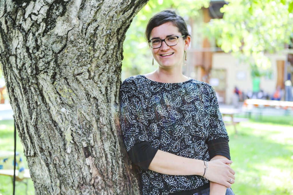 Elisabeth Zoubek ist Geschäftsführerin des Biohofs Adamah. © Sandra Tauscher