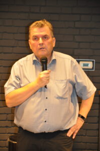 Niederösterreichs Leiter der Abteilung Tierhaltung, Dr. Andreas Moser, informierte kurz über den aktuellen Zustand der Schweinehaltung in Österreich.