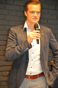 Johann Kaufmann stellte unter anderem das Vulkanlandschwein vom Fleischhof Raabtal vor.