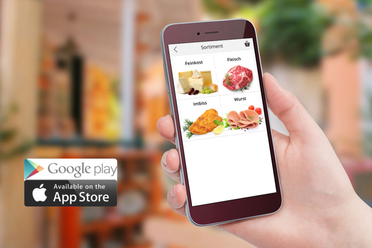Digitale Partner: Vorbestell-App und SmartStore