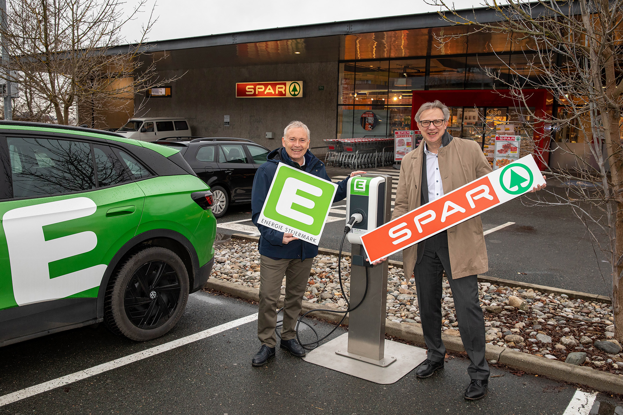 Steiermark: E-Tankstellen bei Spar