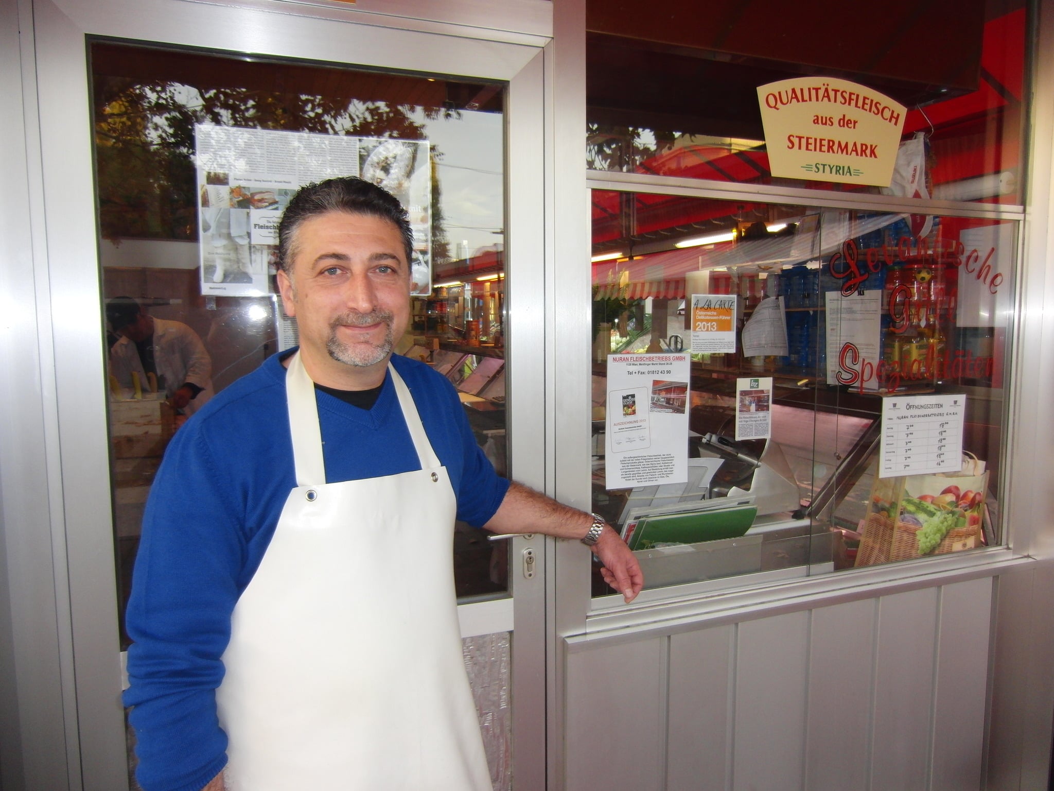 Meidlinger Markt: Fleischerei Nuran ausgezeichnet