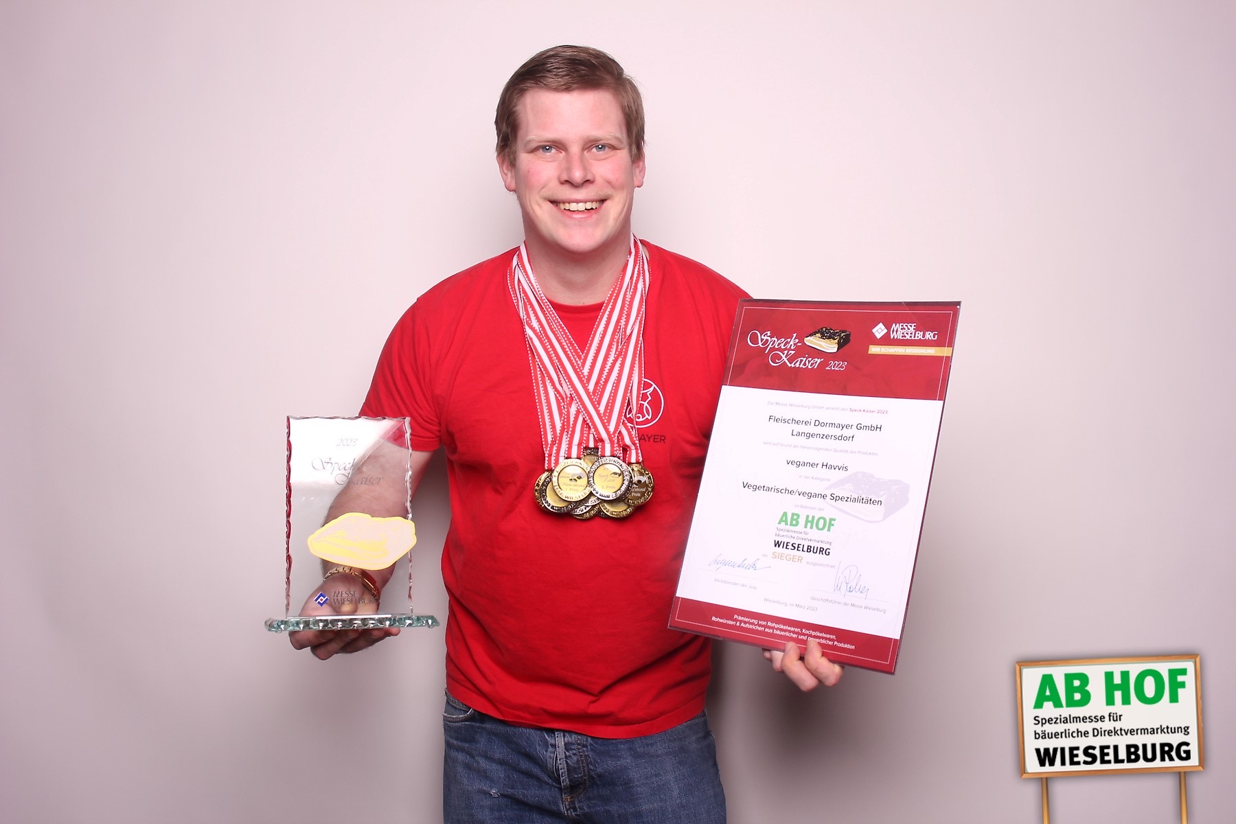 Messe AB HOF:  Ausgezeichnete Qualität