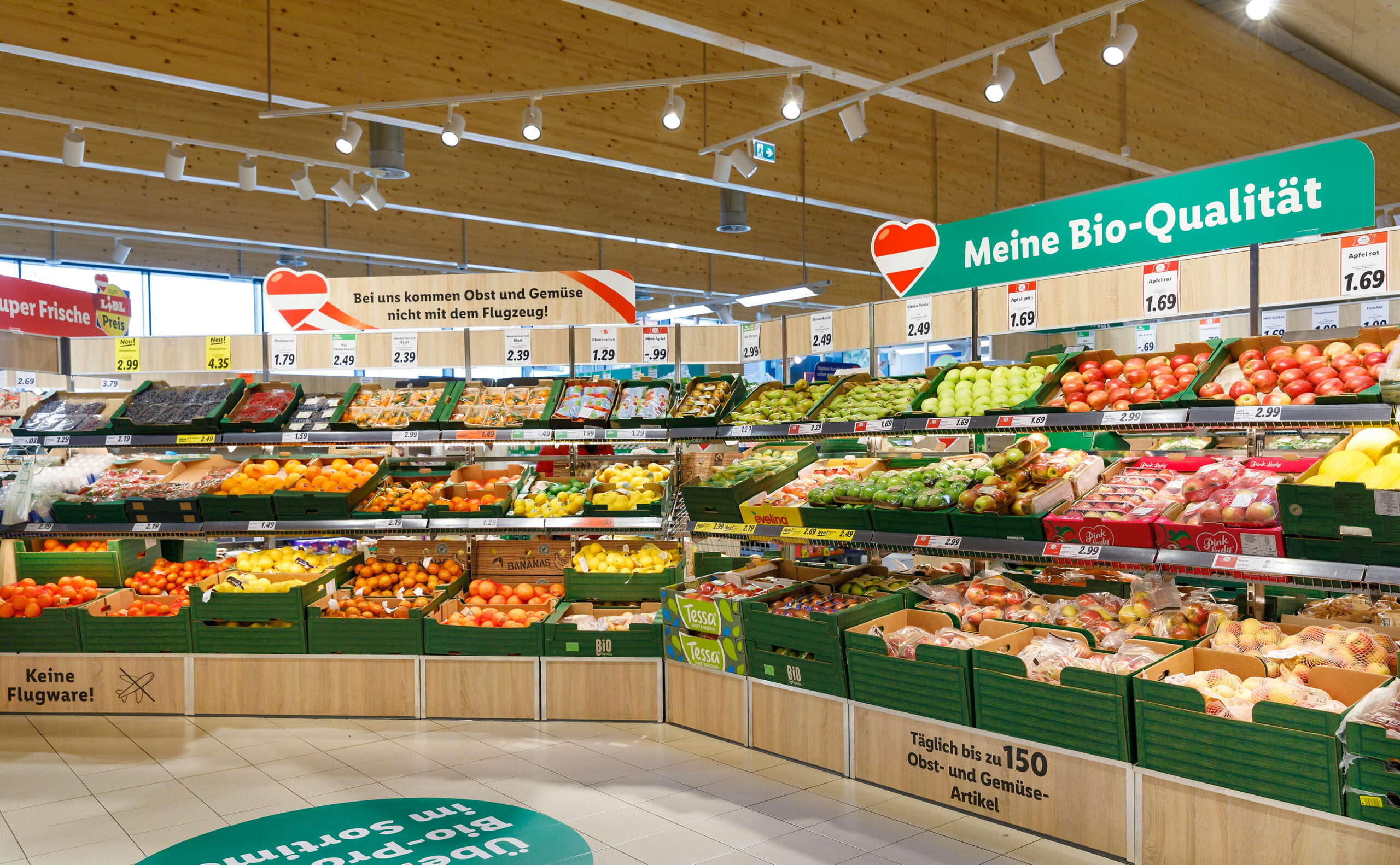 Neuer Look für Lidl Filiale in Altenmarkt