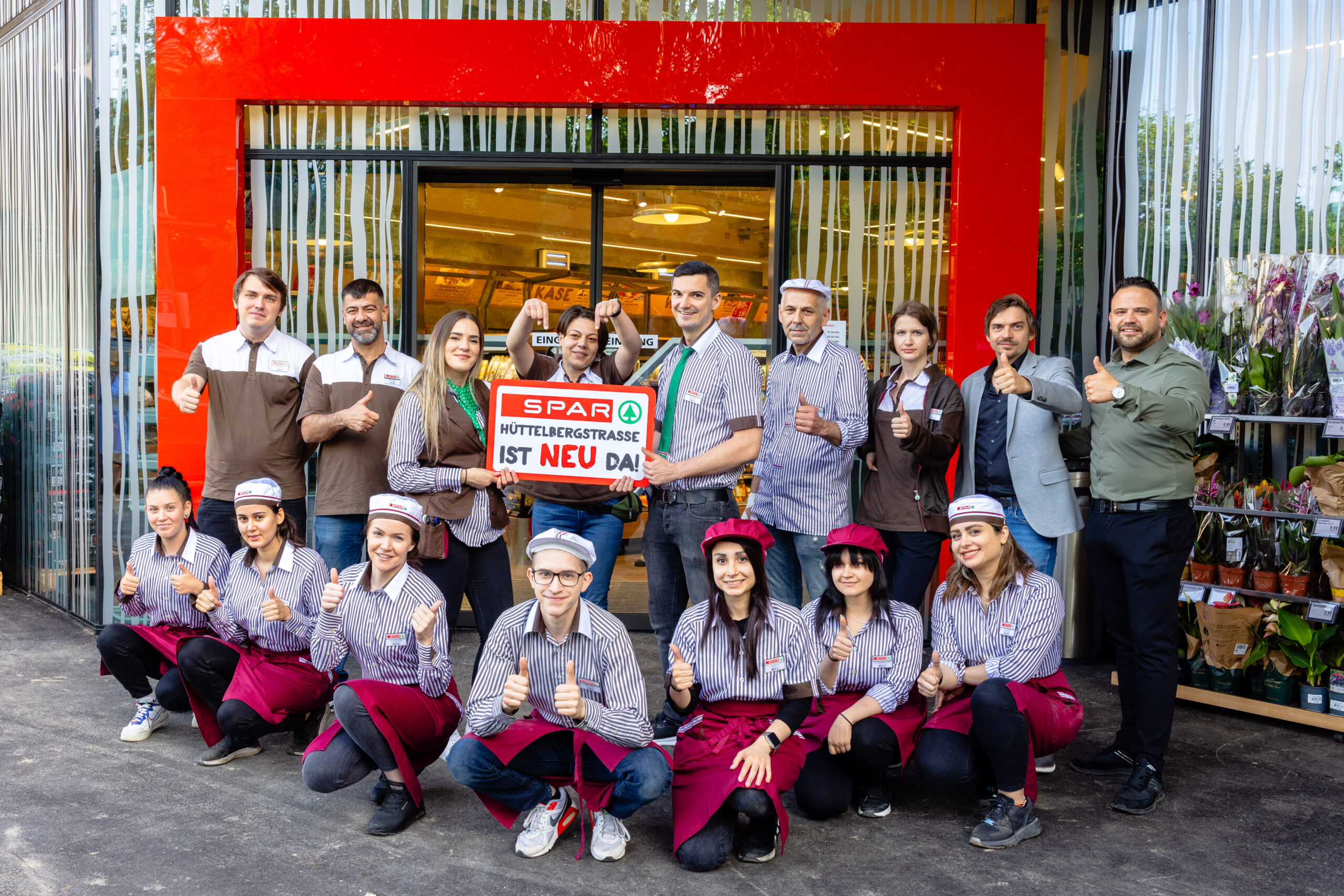 SPAR-Supermarkt als Naturraum in der Stadt: