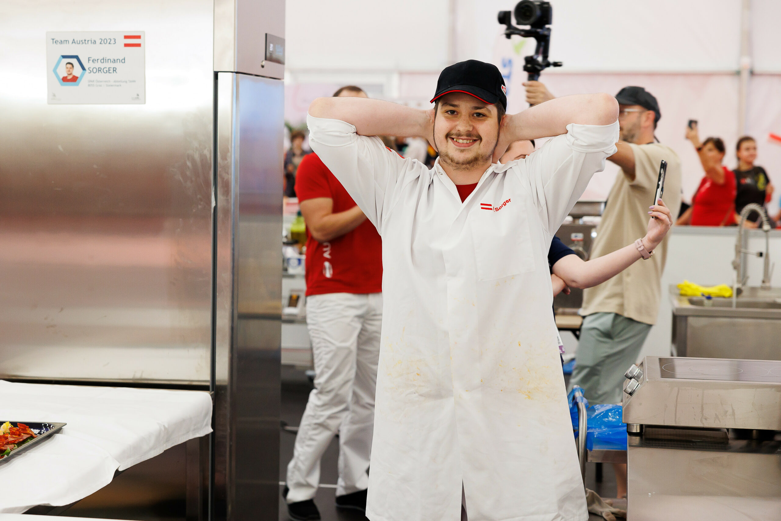 Top-Leistungen in Danzig: Ferdinand Sorger bei den EuroSkills