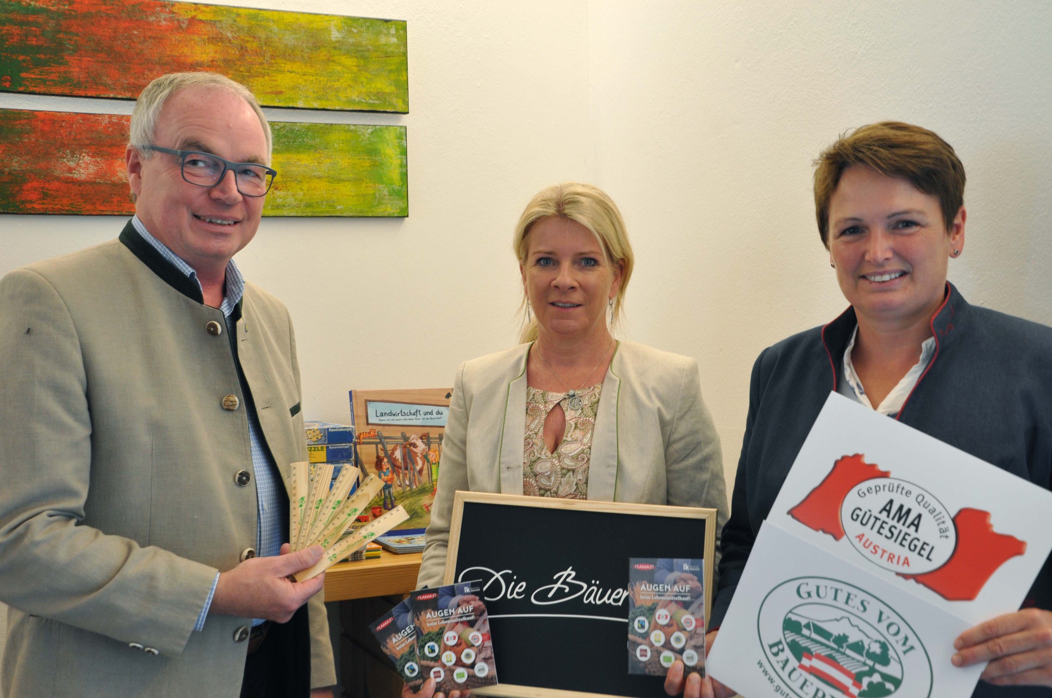 Bäuerinnen Niederösterreich vermitteln Landwirtschaftswissen an Volksschulen