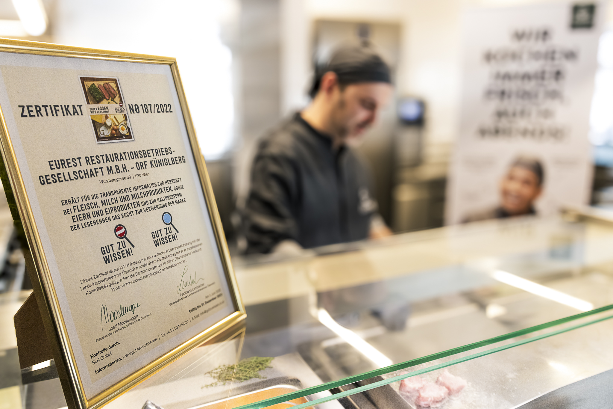 AMA-Marketing und Landwirtschaftskammer fördern Transparenz in der Gemeinschaftsverpflegung