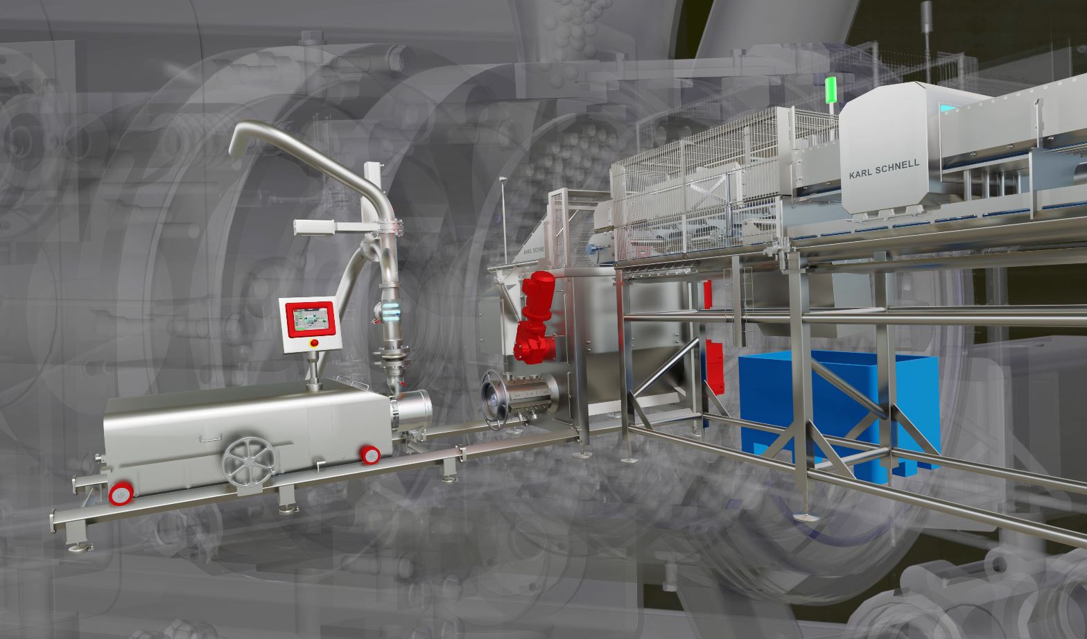 Karl Schnell definiert Effizienz neu: Ressourceneffiziente Produktionslinie revolutioniert die Lebensmittelverarbeitung