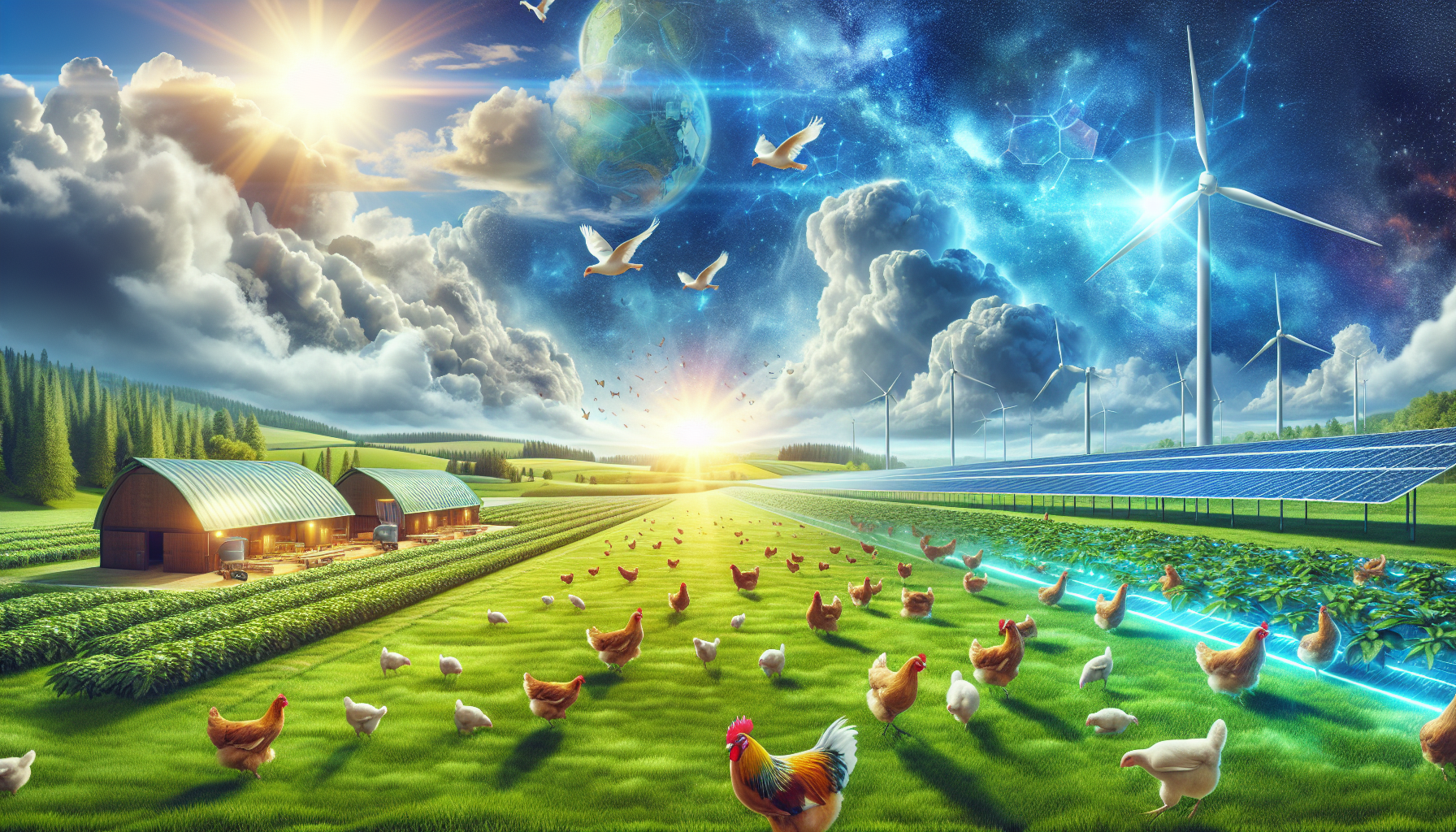 Mehr Tierwohl für unser Geflügel: ab 2025 Tageslicht und Notstrom in den Ställen