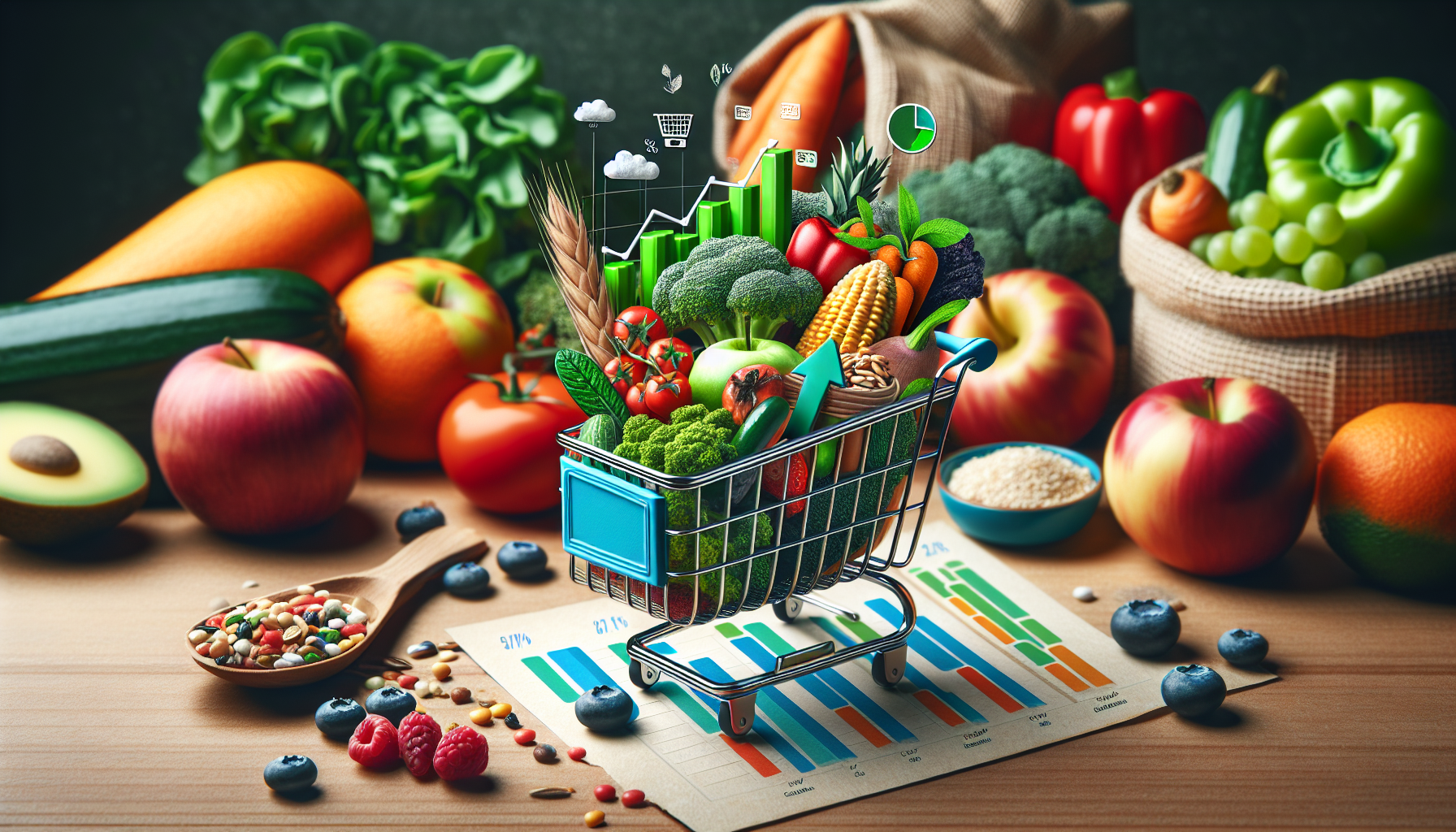 Bio-Lebensmittel 2023: Beliebt trotz Teuerung – die aktuellen Zahlen und Trends