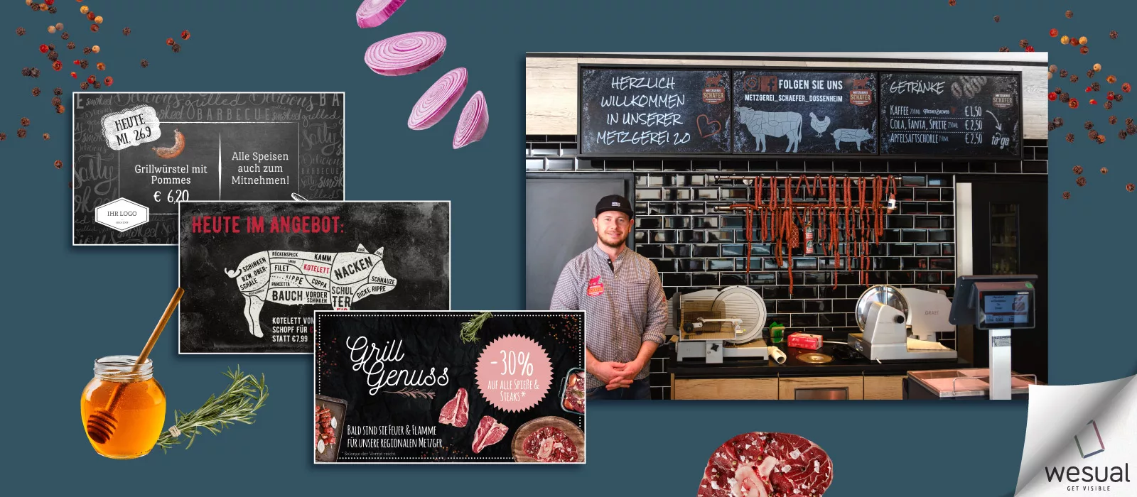 Mehr Umsatz & bessere Kommunikation mit digitalen Kreidetafeln