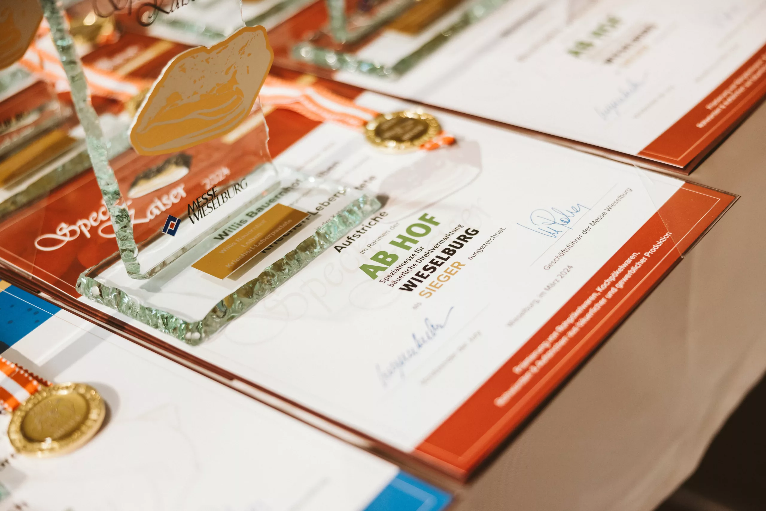 Prämierungen im Zuge der AB HOF 2024