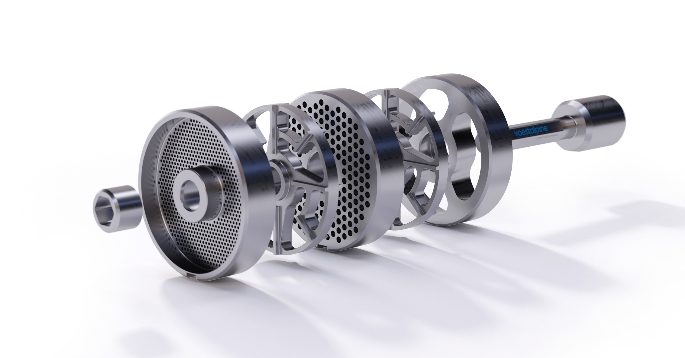 Highlight auf der Anuga FoodTec 2024: Optimierter Lebensmittelverarbeitungsprozess mit der voestalpine-Fleischwolftechnologie