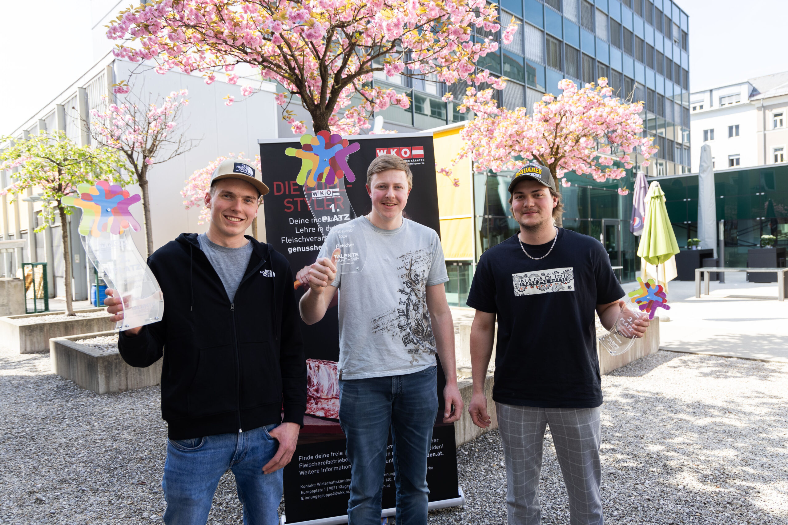 Das sind die besten Fleischerlehrlinge Kärntens!