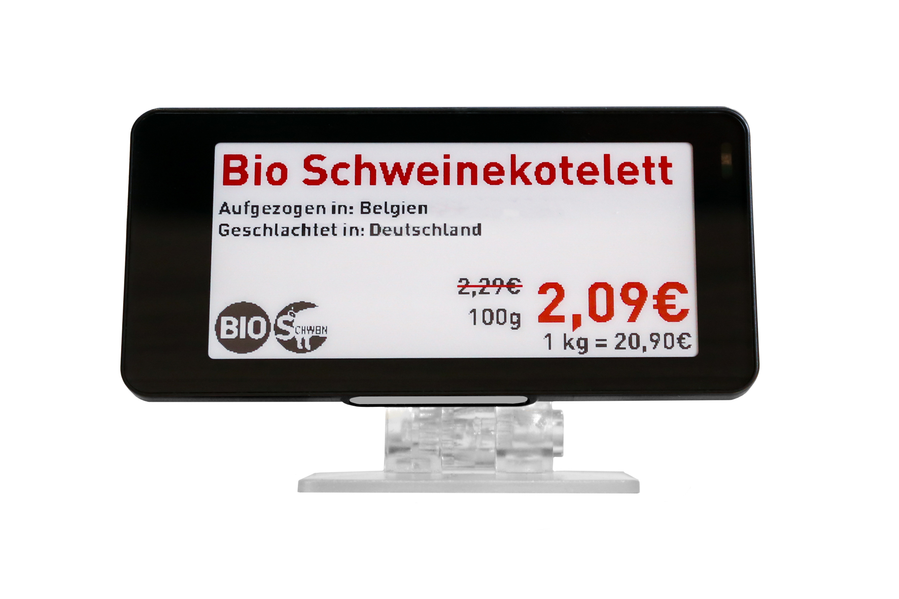 Aufzuchtsland & Schlachtland von Fleisch: Kennzeichnung auf Knopfdruck