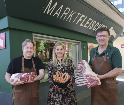 Neuer Marktfleischer in Linz: KaufmannGruppe & Josef Fischelmaier beleben Südbahnhofmarkt