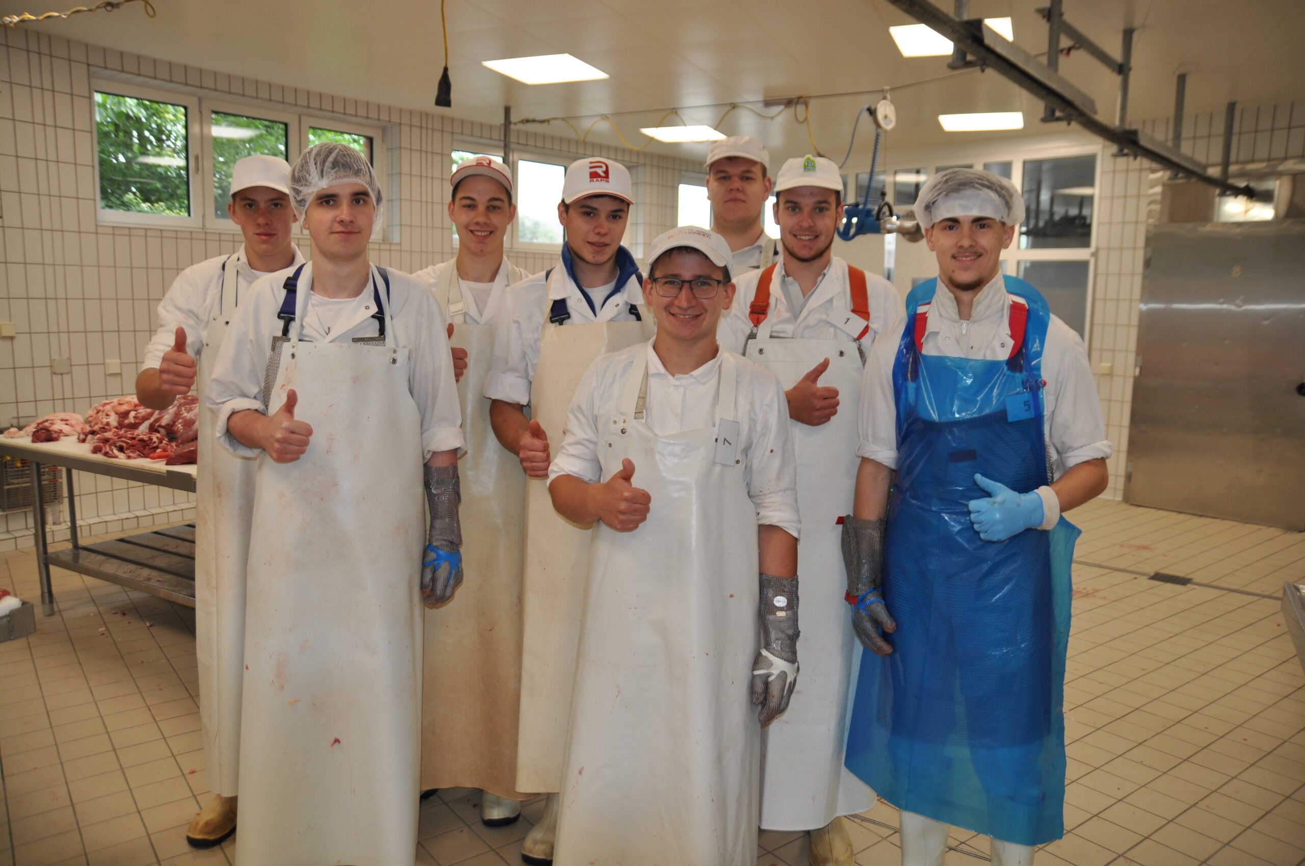 Wettbewerb der oberösterreichischen Fleischerlehrlinge: Eine reine Männer-Partie