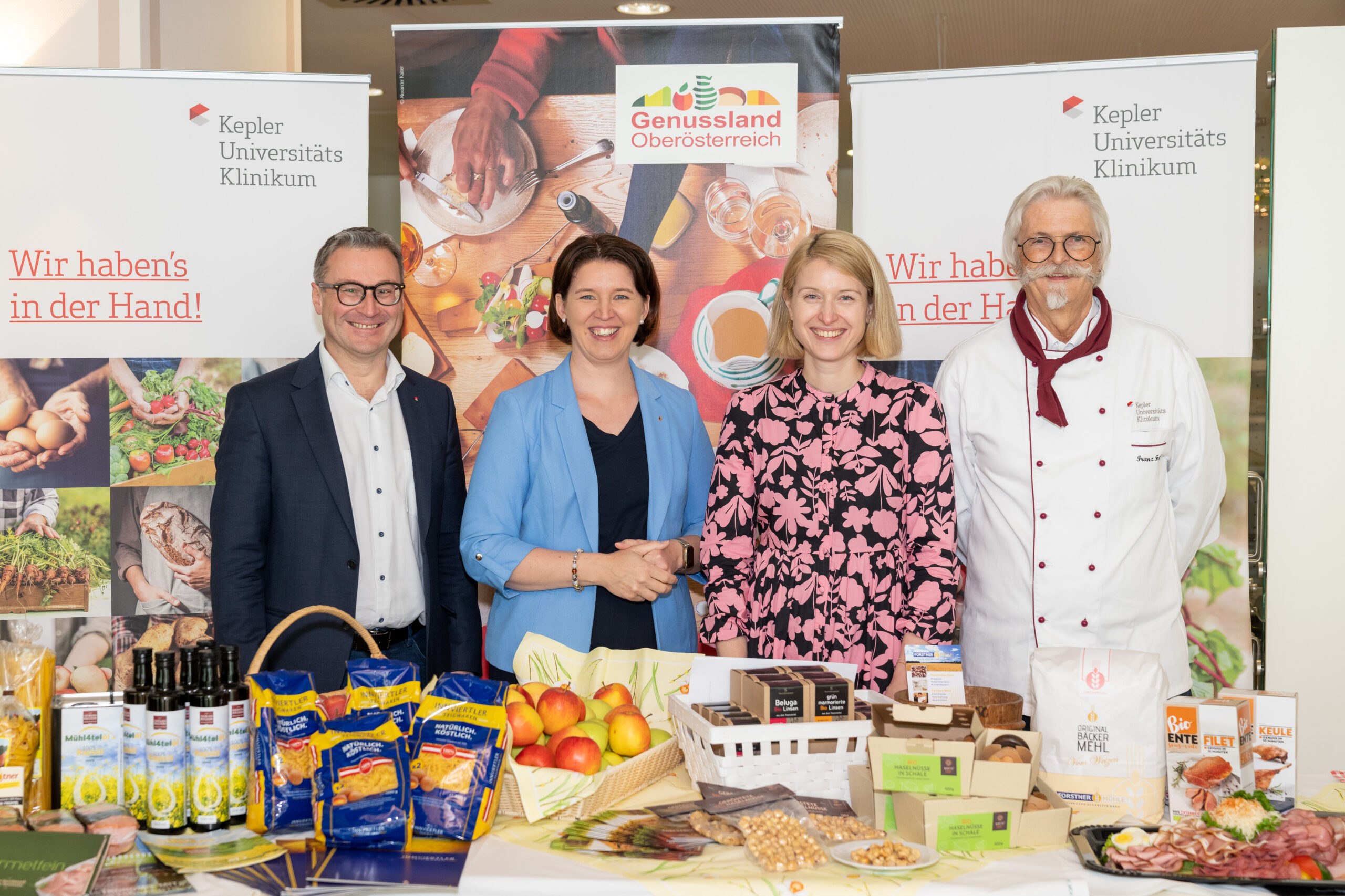 Gesunde Ernährung: Regionalität in den Küchen des Kepler Universitätsklinikums in Linz