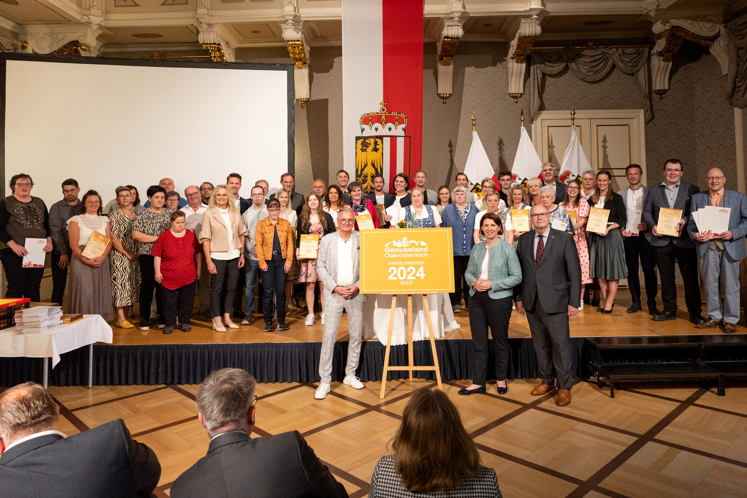 Genussland OÖ belohnt 78 Handelspartner mit der goldenen Auszeichnung
