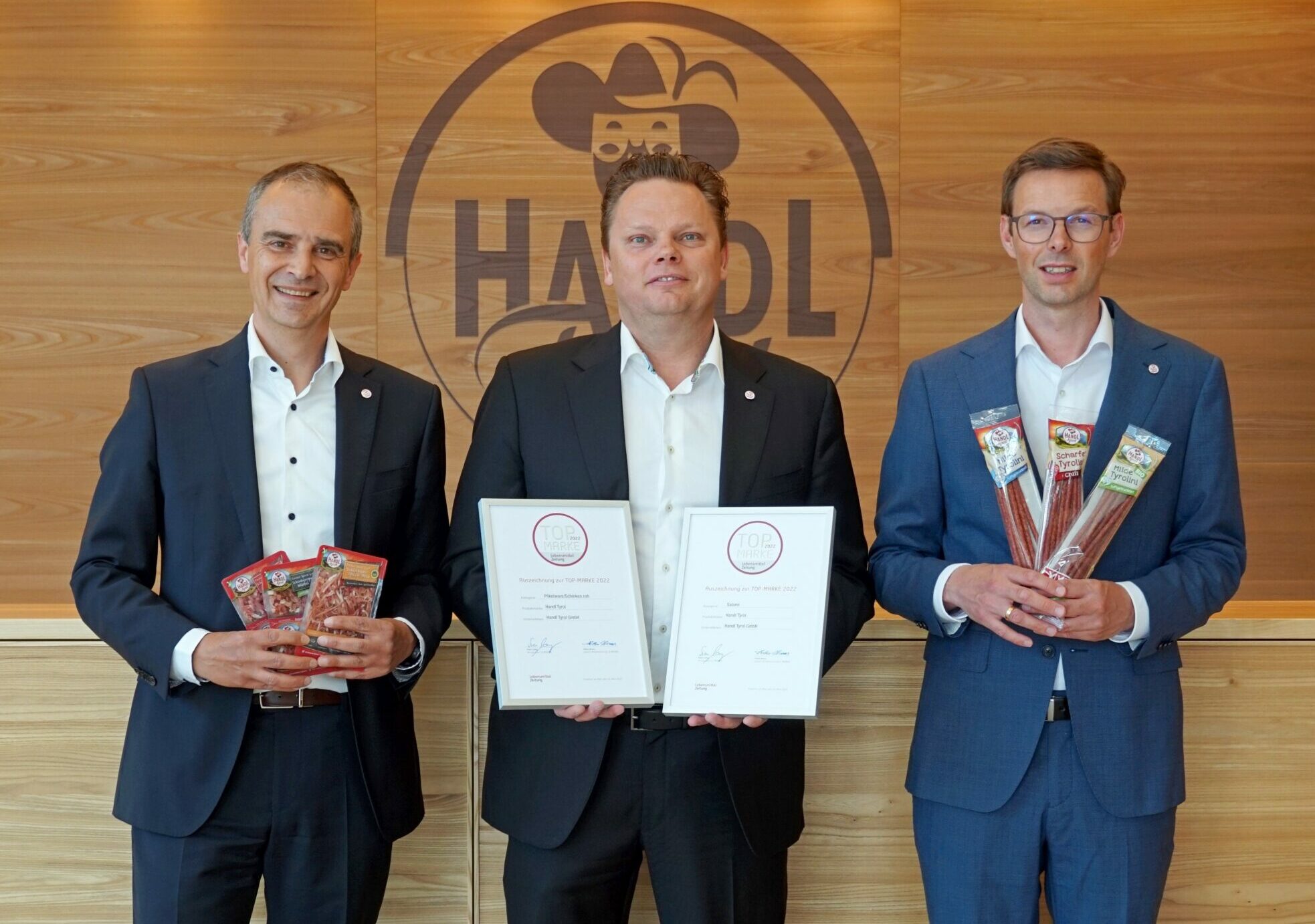 Österreichs Speckmarke Nr. 1 Handl Tyrol nun auch „Top Marke“ im deutschen Lebensmittel-Handel