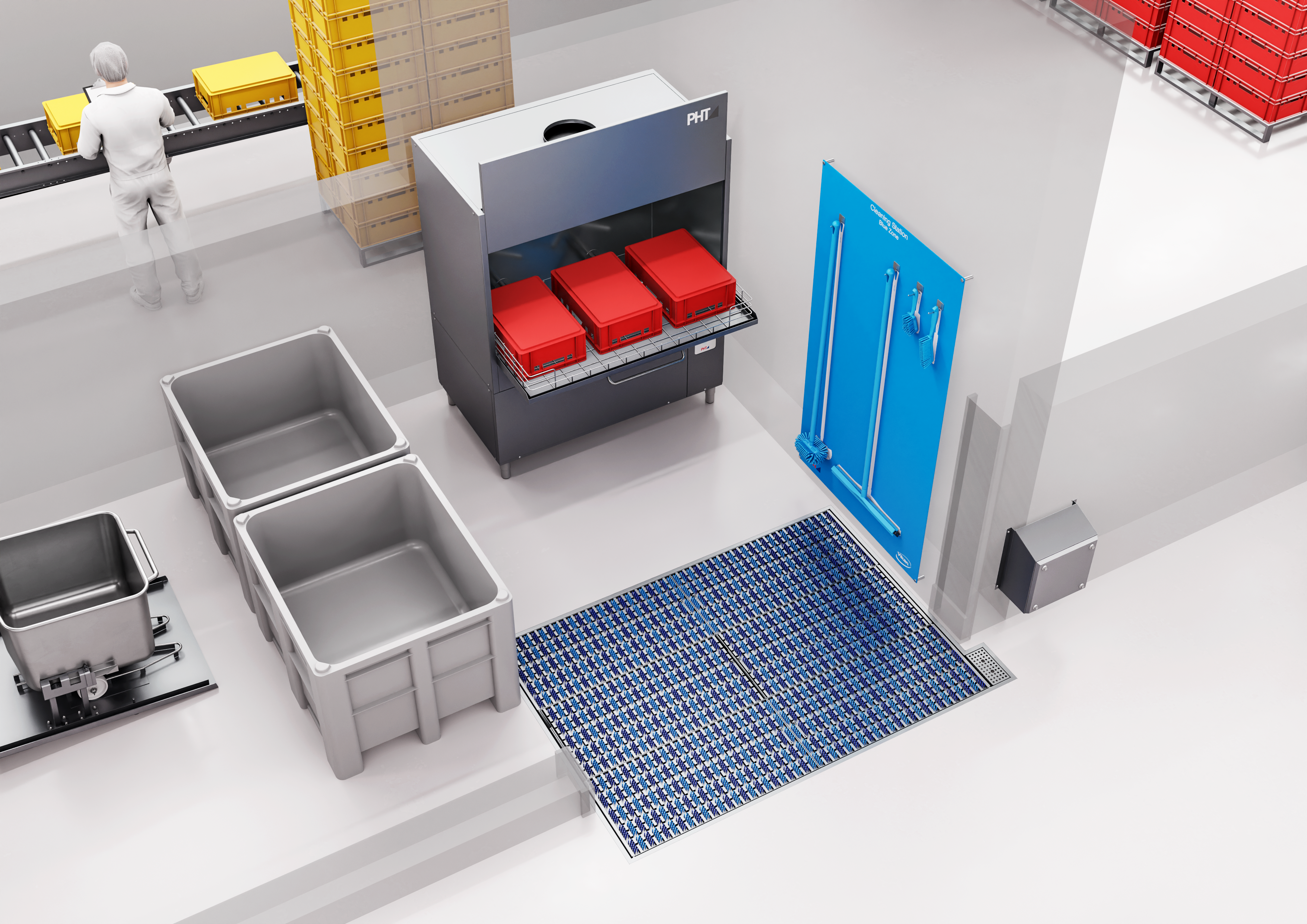 Effiziente Hygienelösungen für die Lebensmittelindustrie