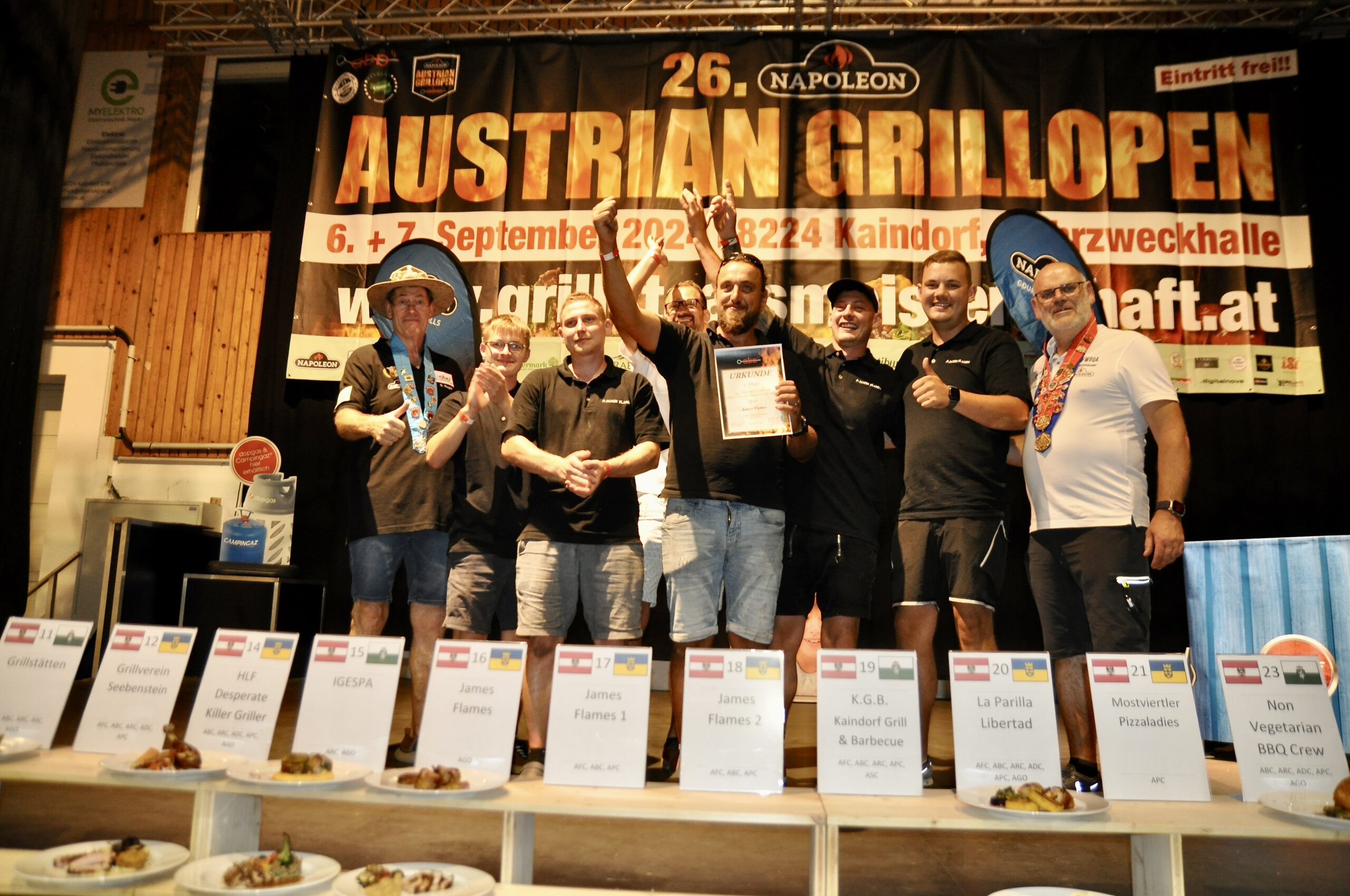 Österreichischen Grill­ und BBQ­-Meisterschaften 2024: Der Nachbericht