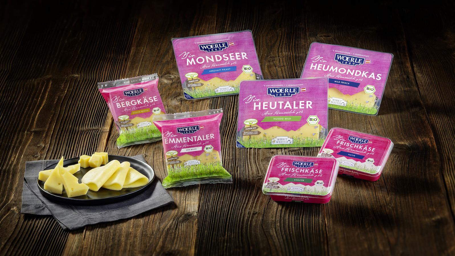 Woerle präsentiert erste Bio-Linie: Premiere für Käse in Bio-Qualität