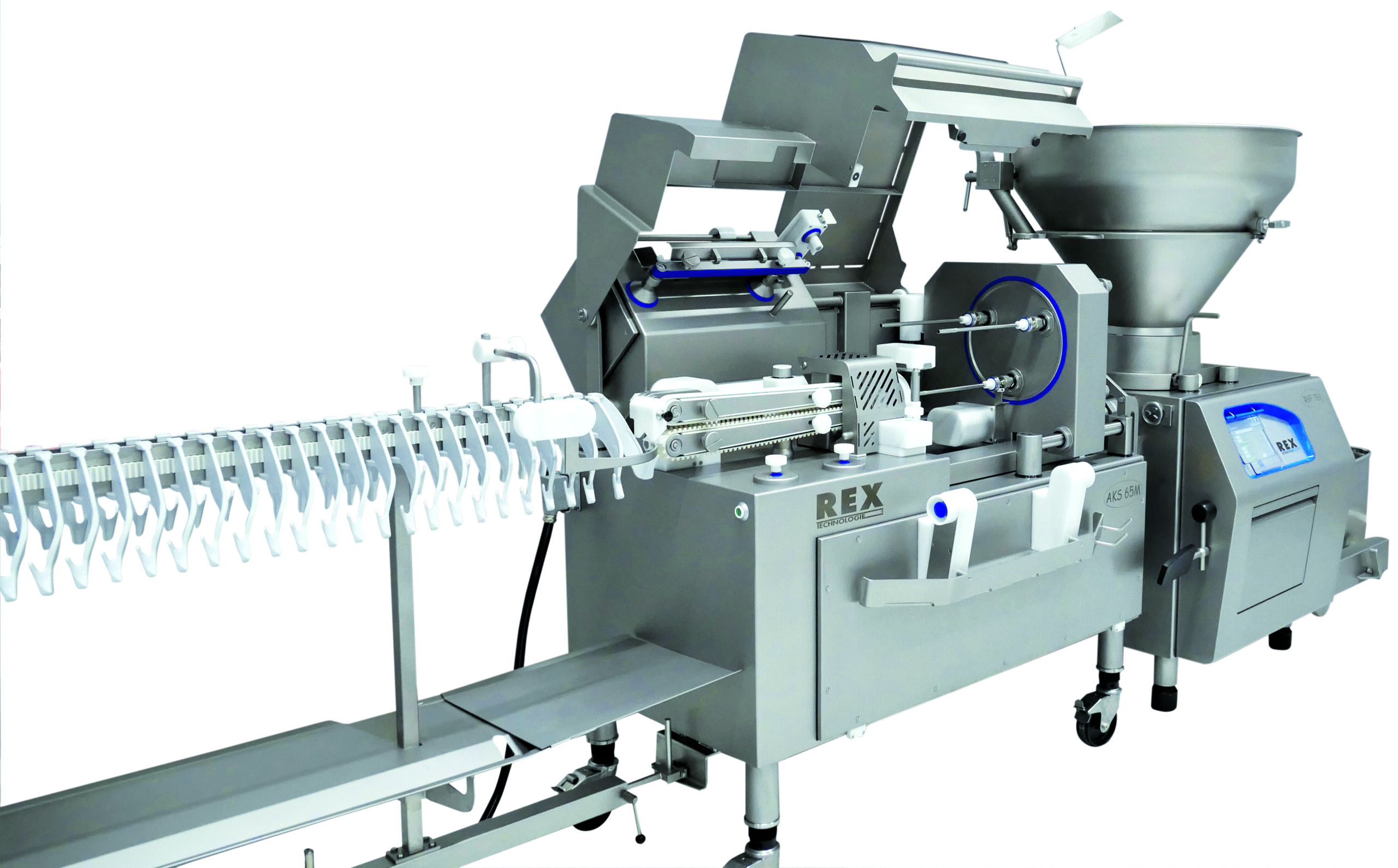 Technik trifft Tempo: Rex-Technologie zeigt innovative Systeme für die Wurstproduktion