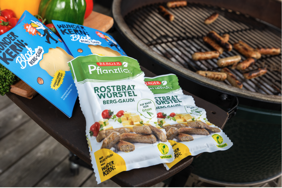 Grillsaison 2024: Berger Schinken steigert Absatz mit Klassikern, Minis & veganen Würsteln