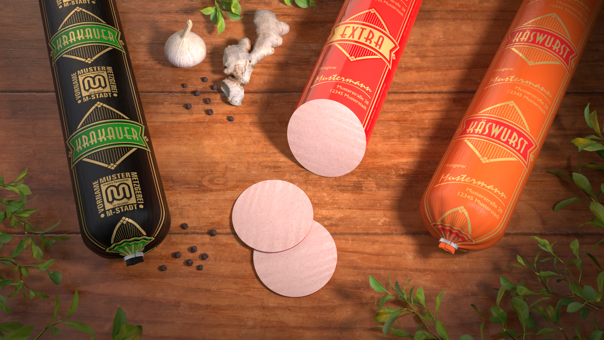 Gewürzhersteller Raps druckt deinen Namen auf die Wurst