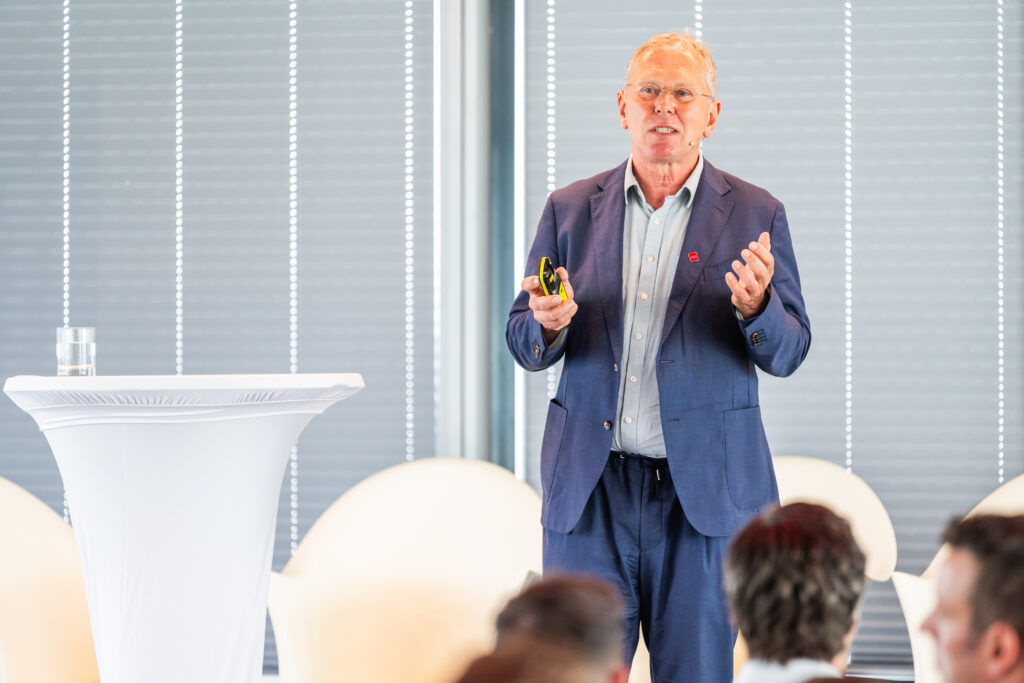 Dr. Rudolf Stückler, Marketingmanager bei der AMA-Marketing, wagte einen Blick in die Zukunft des Fleischmarketings. Bild: AMA-Marketing/Meyer