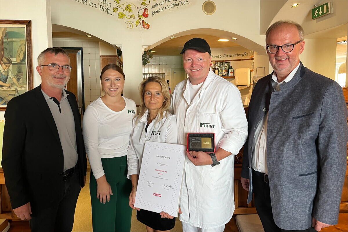 100 Jahre Fleischerei Fürst: Regionales Handwerk mit Zukunft