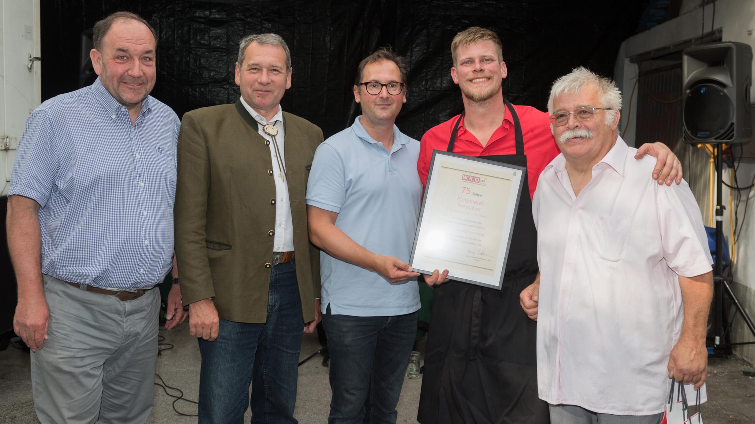 75 Jahre Fleischerei Dormayer: Vom Grundbuch 1638 bis zur veganen Blutwurst